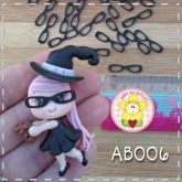 ABO06 - Mini óculos em EVA - Cor Rosa Claro