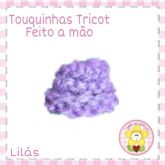 *Touquinha mini - lilás - Tricot feito a mão